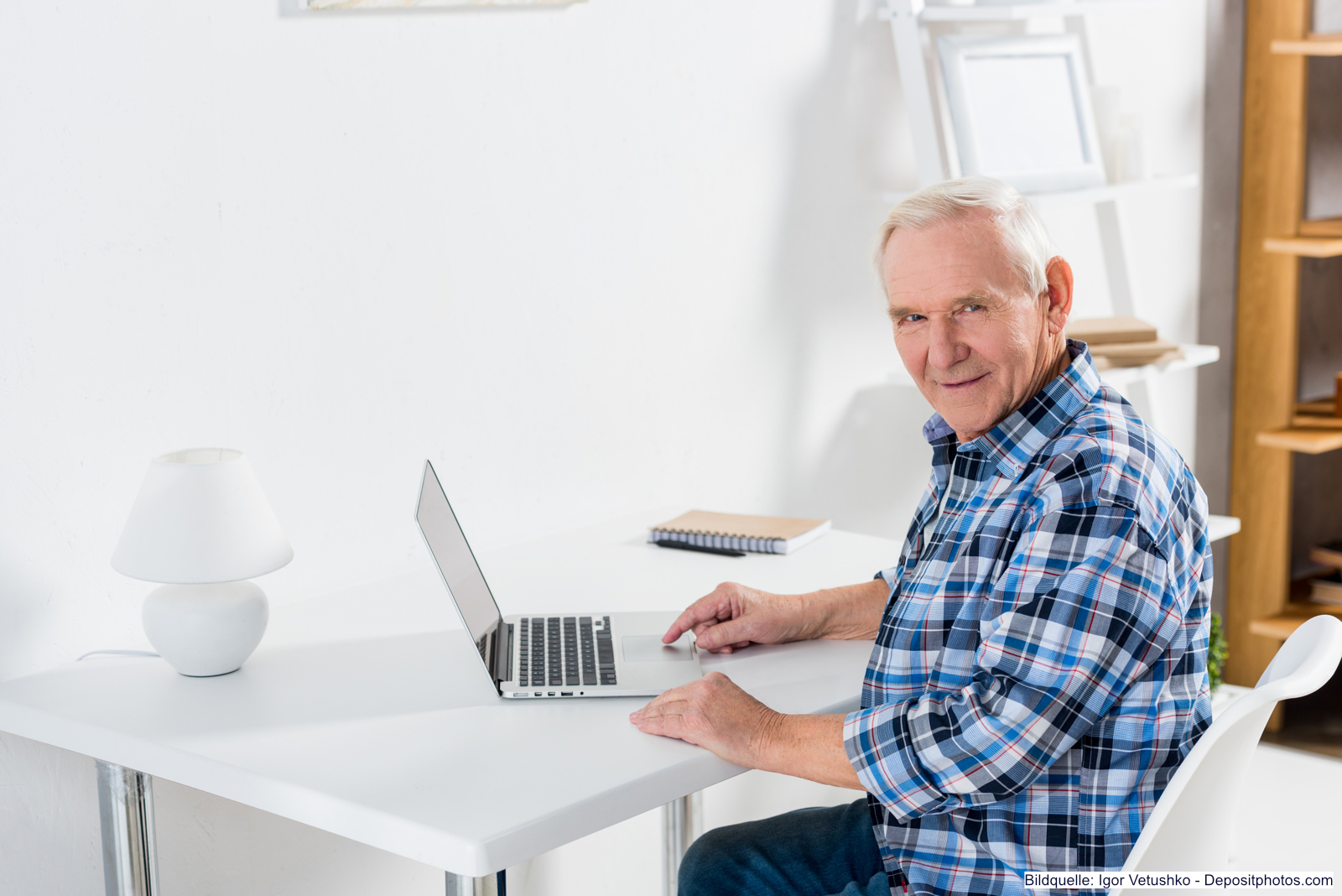 Tipps für Digitale- Sicherheit für Senioren im Internet, Schutz vor Betrug und Phishing.